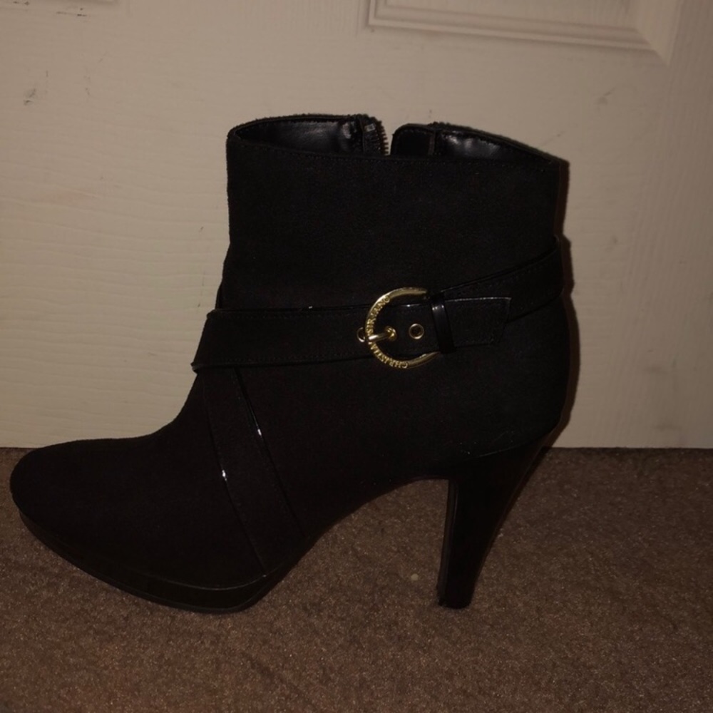 Black booties